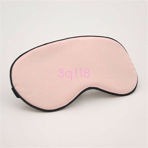soft cozy sleep eye mask padded shade cover travel sleep