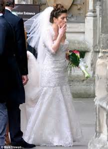 Liz Hurley Upstages The Bride Again As She Steps Out In A