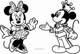 Mickey Minnie Mouse Coloring Pages Kissing Printable Color Print Kisses sketch template