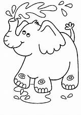 Elephant Coloring Printable Pages Valentine Print Develop Creativity Recognition Ages Skills Focus Motor Way Fun Color Kids sketch template