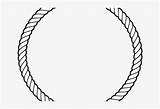 Rope Circle Clipart Vector Clip Transparent Seekpng Cliparts sketch template
