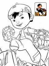 Boboiboy Coloring Pages Printable Kids Sheet Cartoon Colouring Galaxy Coloringpagesfortoddlers Drawing Color Print Name Disney Resolution High sketch template