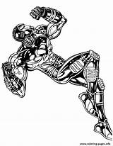 Iron Man Coloring Pages Comic Awesome Printable Print Color Book Prints sketch template