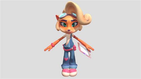 pc computer game crash bandicoot 4 coco download free 3d model by