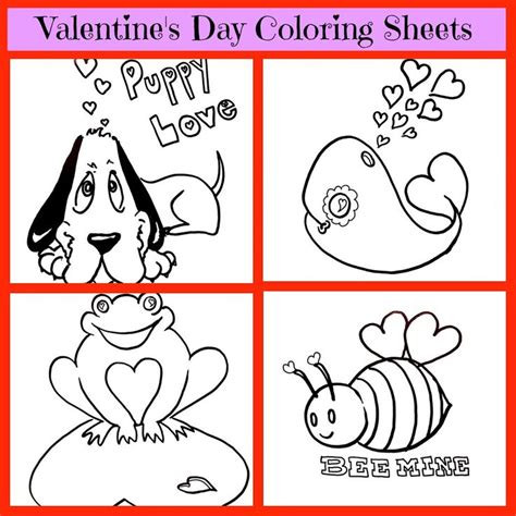 valentines day coloring sheets  valentine printable valentines day coloring valentines