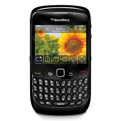 galleon blackberry curve  unlocked gsm keyboard trackpad phone black