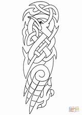 Celtic Coloring Knot Bird Pages Printable Tattoo Drawing Getdrawings Categories sketch template