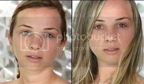 Girls With Makeup Vs No Makeup Crazy Comparison Pics Neogaf