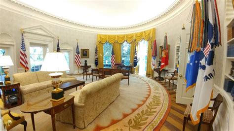 anthony zurcher  twitter     renovated trump oval office   noticed