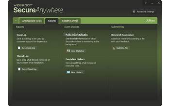 Webroot SecureAnywhere Antivirus screenshot #1