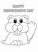 Groundhog Marmot Entitlementtrap Groundhogs Coloringpage sketch template