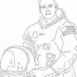 Armstrong Astronauta Coloriage Hellokids Tio Amstrong Famosos Astronaute Outer sketch template
