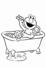 Coloring Bath Pages Bubble Clipart Elmo Bathtub Color Clean Sesame Clip Street Drawing Colouring Were Fresh Kids Kidsdrawing Letters Printable sketch template