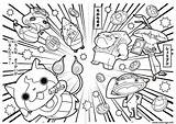 Coloriage Yokai Dessin Kai Komasan Mega Imprimer Archivioclerici Incroyable Mandala sketch template