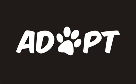 adopt decal adopt sticker pet adoption decal pet adoption sticker adopt  pet decal adopt