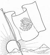 Banderas Pintar Pinto Independencia Eagle Grito Worksheets Abrir sketch template