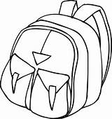 Backpack Smiley Clipartmag sketch template