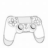 Controller Mando Ps5 Malen Schwarz Paintingvalley Gamepad Shoxx Enhancer Speedlink Sannheter Visste Vanlige Coloringhome sketch template