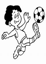 Coloring Soccer Pages Tags Kids sketch template
