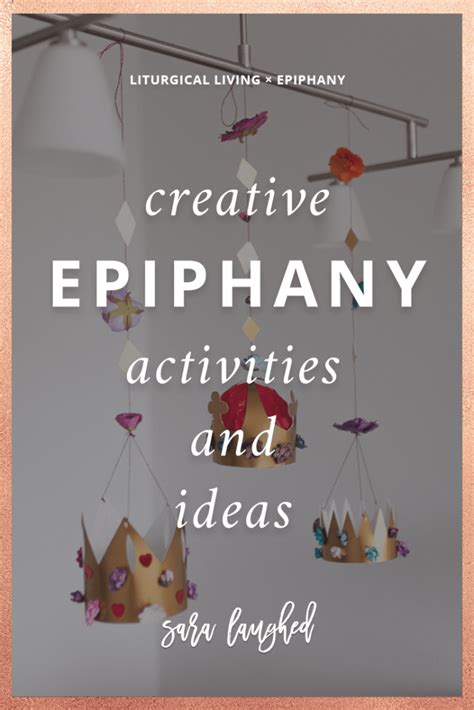 epiphany activities  ideas creative ways  celebrate  season