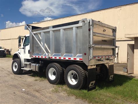 aluminum dump bodies warren truck  trailer llc