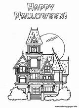 Coloring Haunted House Halloween Pages Mansion Printable Kids Houses Luigi Cartoon Print Color Architecture Online Big Template Mansions Colouring Reading sketch template