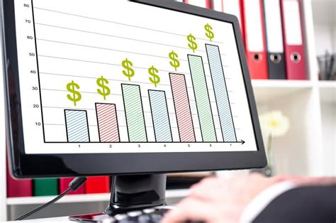 business analysis concept on a computer screen stock image image of