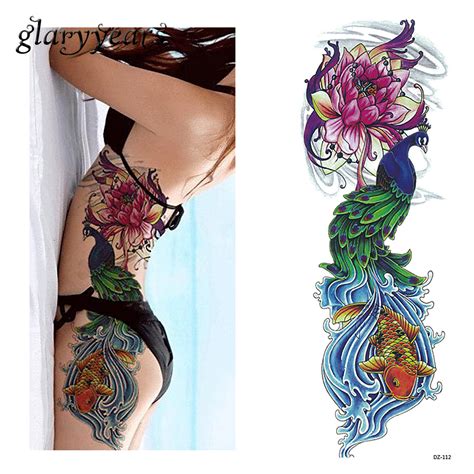 achetez en gros tatouages de fleurs de lotus en ligne à des grossistes tatouages de fleurs de