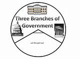 Government Branches Three Template Coloring Clip Tree Pages Sketch Word sketch template