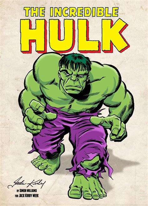 Hulk By Jack Kirby Marvel Comics Superheroes Hulk Art