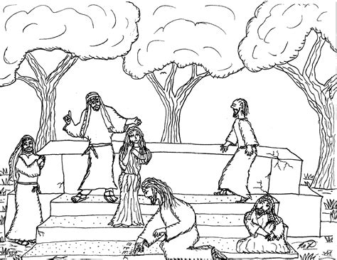 robins great coloring pages jesus teaches  forgiveness