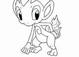 Coloring Turtwig Chimchar Pokemon Pages Getdrawings Color Getcolorings sketch template