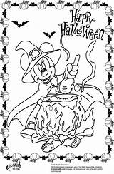 Halloween Coloring Mickey Pages Mouse Minnie Printable Disney Pumpkin Worksheets Witch Sheets Colouring K5worksheets Kids Costume Teamcolors Comments Choose Board sketch template