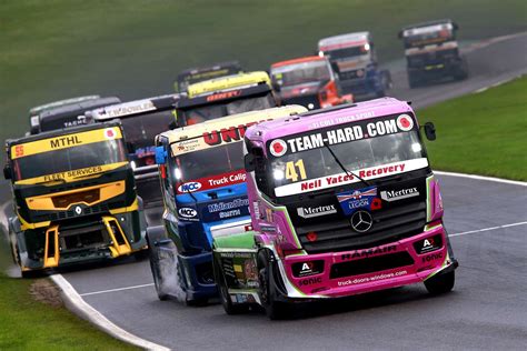 weekends british truck racing championship    cancelled