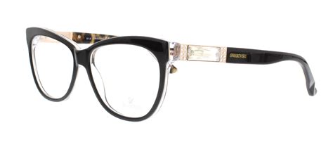 Swarovski Eyeglasses Sk5091 Doris 005 Black 56mm Ebay