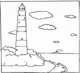 Lighthouse Coloring Pages Kids Printable Sheet Sheets sketch template