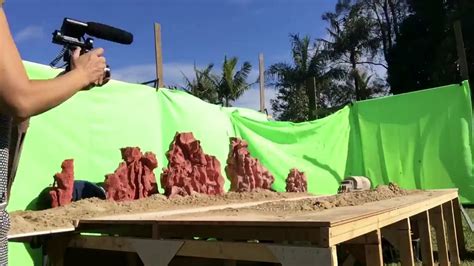 filming miniature sets   scenes   big  company youtube