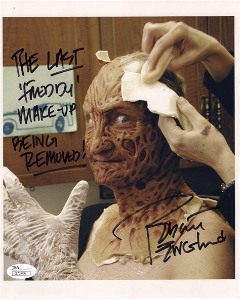 Robert Englund Hand Signed 8x10 Color Photo Last Freddy Krueger Make Up
