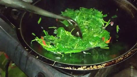 memasak sayur kangkung  nyampe menit youtube