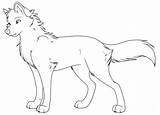 Wolfs sketch template