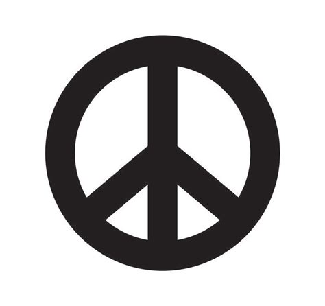 images  peace sign template printable peace sign
