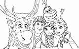 Frozen Coloring Anna Pages sketch template