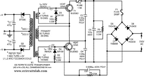 switch mode power supply circuit diagram super circuit diagram