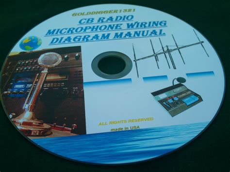 cb radio microphone wiring diagram manual  cd microphones