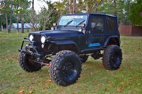 jeep big lifted wrangler cj   custom lifted