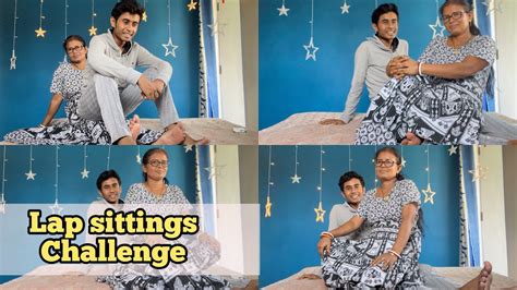 Mom Vs Son Bed Lap Sitting Challenge 😍 Requested Video Funny