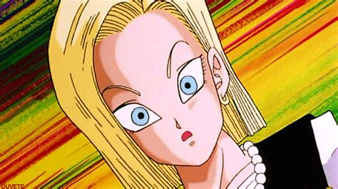 android 18 surprise find and share on giphy