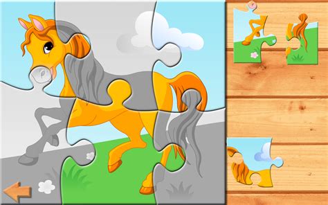 fun puzzle games  kids hd cute animals jigsaw learning game