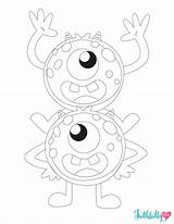 Coloring Monster Pages Cute Print Color Printables Faithfullyfree Flower Getcolorings Monsters Printable sketch template