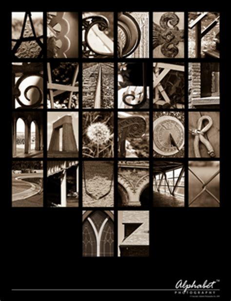 alphabet posters alphabet photography letter art posters